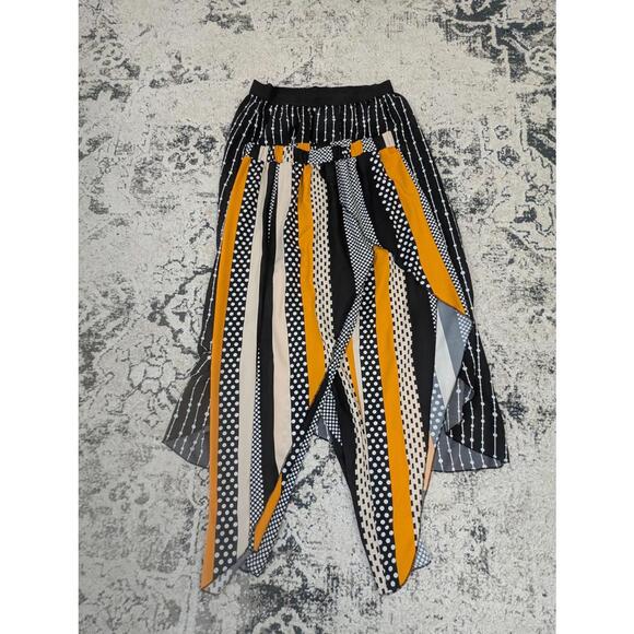 Shein Women's Palazzo Pants Size 1X Leg Slit Resortwear Festival Summer - Picture 12 of 12